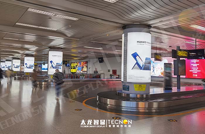 聚焦萧山机场！行李提取区 LED 屏点亮高效出行路