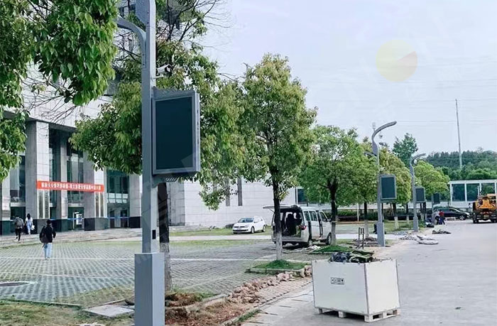 武汉工程大学校区LED灯杆屏项目.jpg